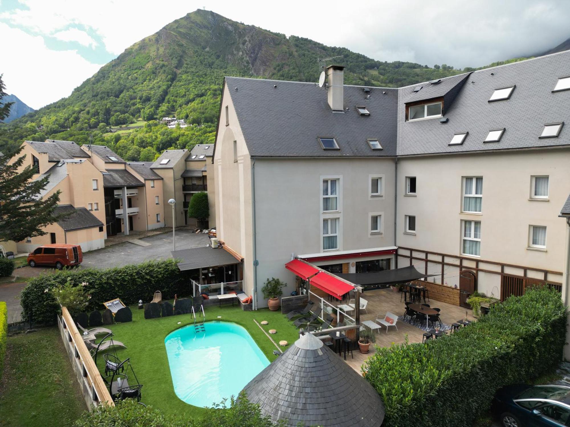 Hotel Les Arches Saint-Lary-Soulan Dış mekan fotoğraf
