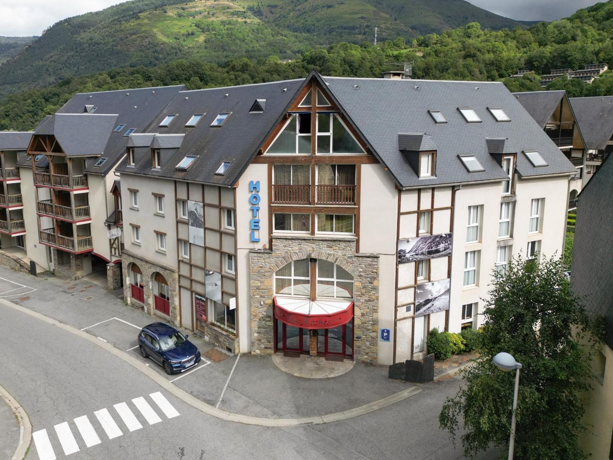 Hotel Les Arches Saint-Lary-Soulan Dış mekan fotoğraf
